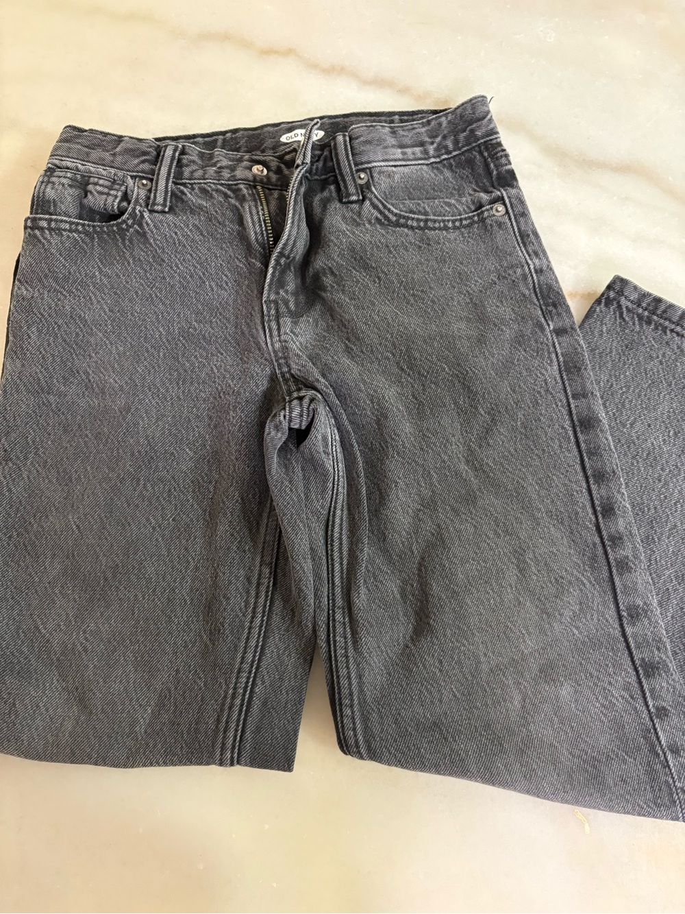 OLD NAVY Girls Black Jeans - Classic Straight Fit